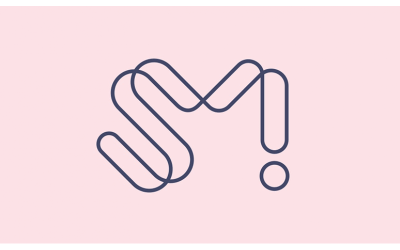 韓SM娛樂升級(jí)改造了品牌標(biāo)志設(shè)計(jì)