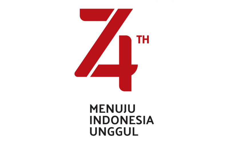 印尼共和國獨(dú)立74周年識(shí)別標(biāo)志設(shè)計(jì)欣賞